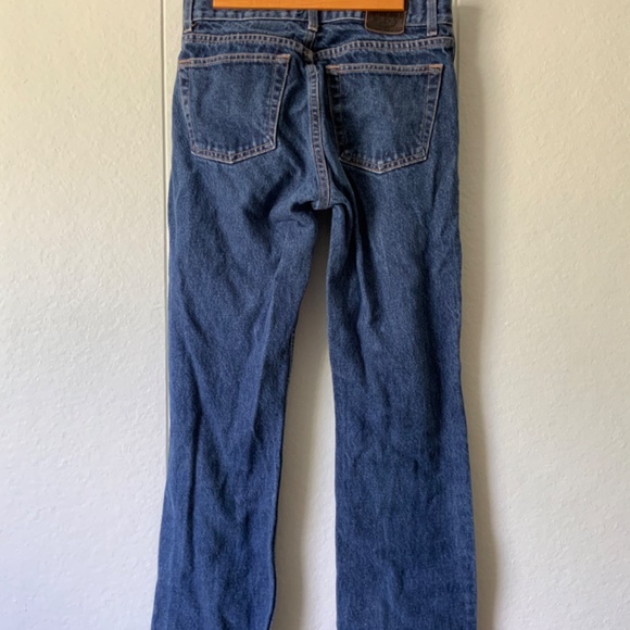 VINTAGE 90’s Gap Boot Cut Jeans - Size 4 - Mid Rise - Picture 4 of 8